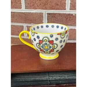 Oversized Miyabi Hand Painted Mandala Polish Cup  Mug